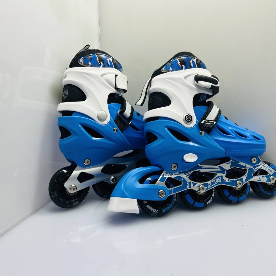 COMBO DEAL: 1x Surge Skate Tech Ignite Size 1-3 UK Rollerskates Blue + 1x Surge Skate Tech Switch...