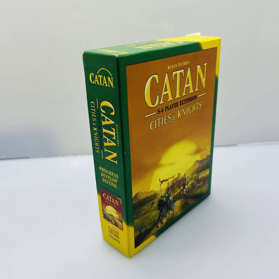 COMBO DEAL: Catan Studio - Base Game + Trade Build Settle + Cities And  Knights Extension (Condit...