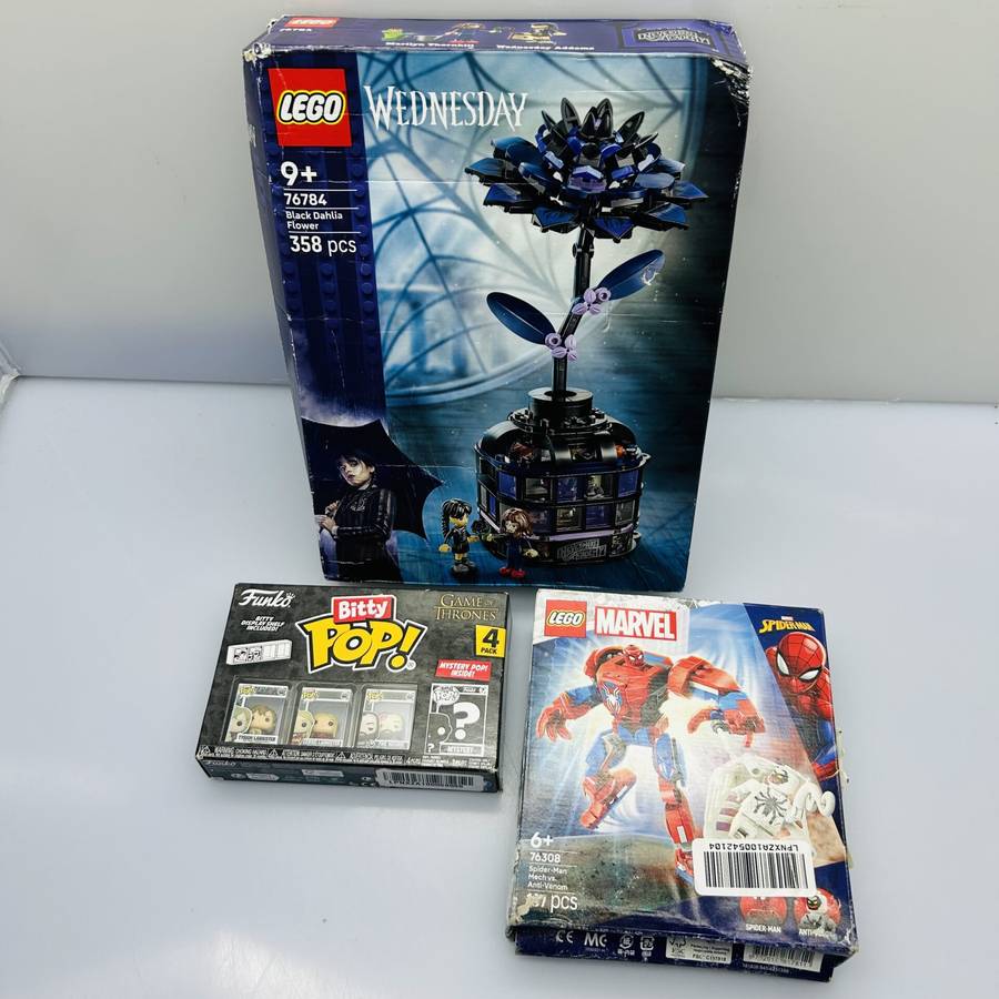 COMBO DEAL: Funko Bitty Pop Game of Thrones + LEGO® Marvel Spider-Man Mesh vs Anti-Venom 76308 +...
