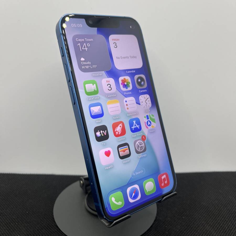 Apple iPhone 13 Mini 128GB Blue - Cracked Camera Lens (Condition: Good)