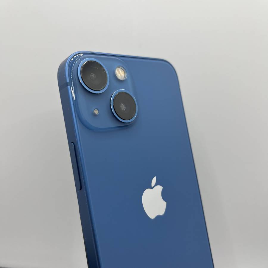 Apple iPhone 13 Mini 128GB Blue - Cracked Camera Lens (Condition: Good)
