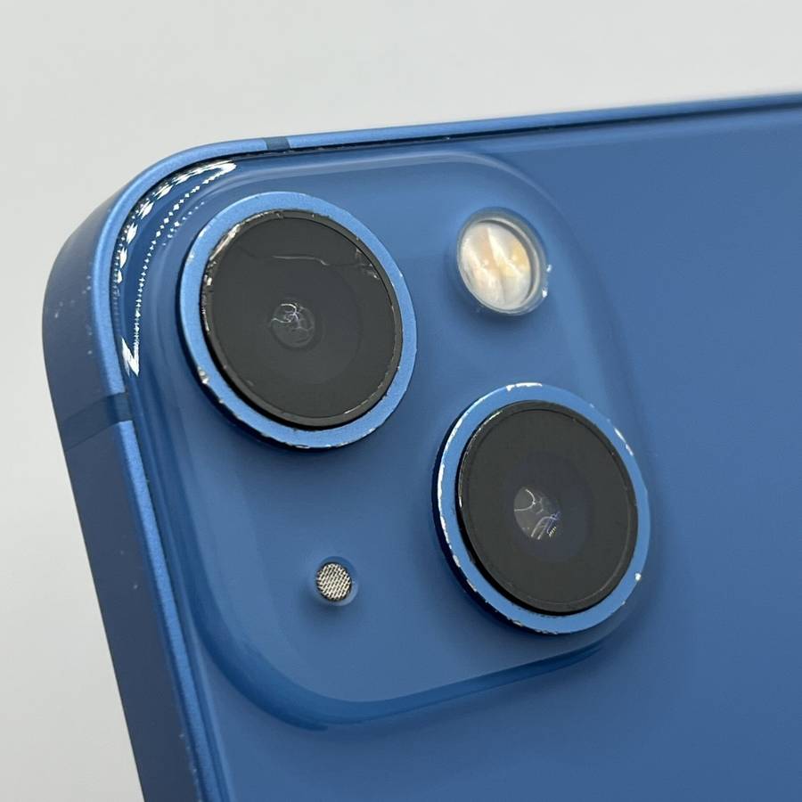 Apple iPhone 13 Mini 128GB Blue - Cracked Camera Lens (Condition: Good)