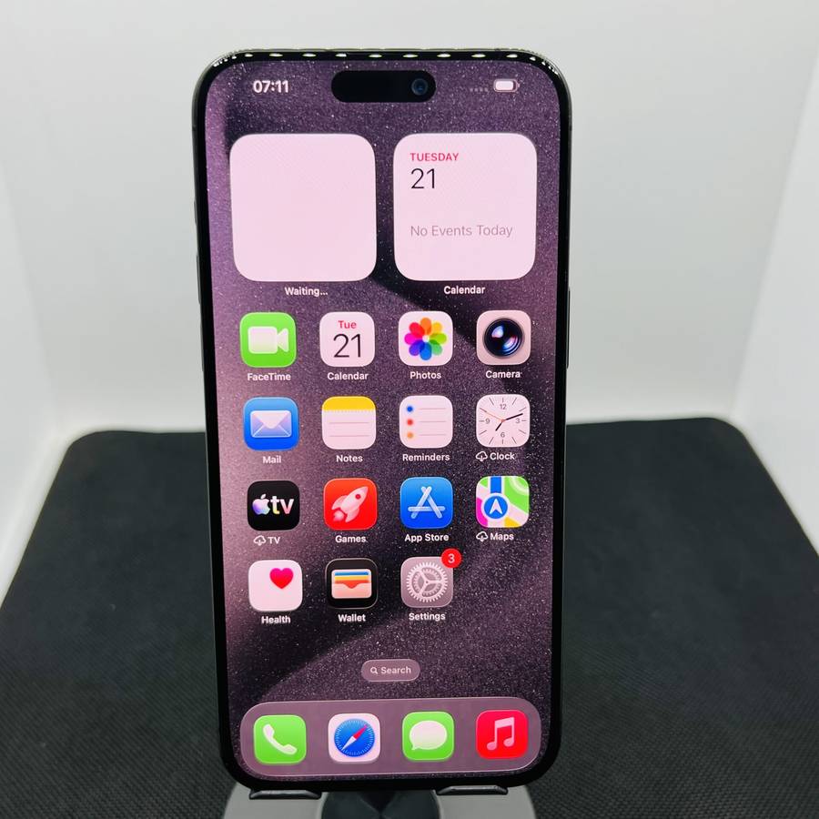 Apple iPhone 15 Pro Max 256GB Black Titanium (Condition: Good)