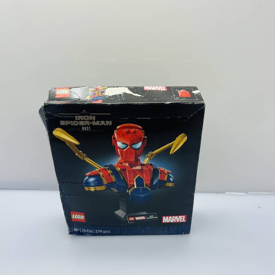 COMBO DEAL: LEGO® Marvel Iron Spider-Man Bust + Jada Marvel Avengers War Machine and 2006 Ford M...