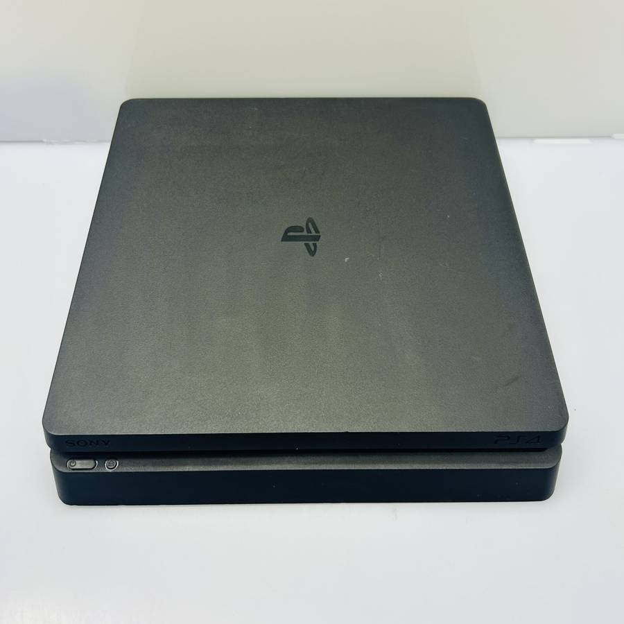 Sony PlayStation 4 Slim 500GB Black + Controller + Power Cable + HDMI Cable (Condition: Good)
