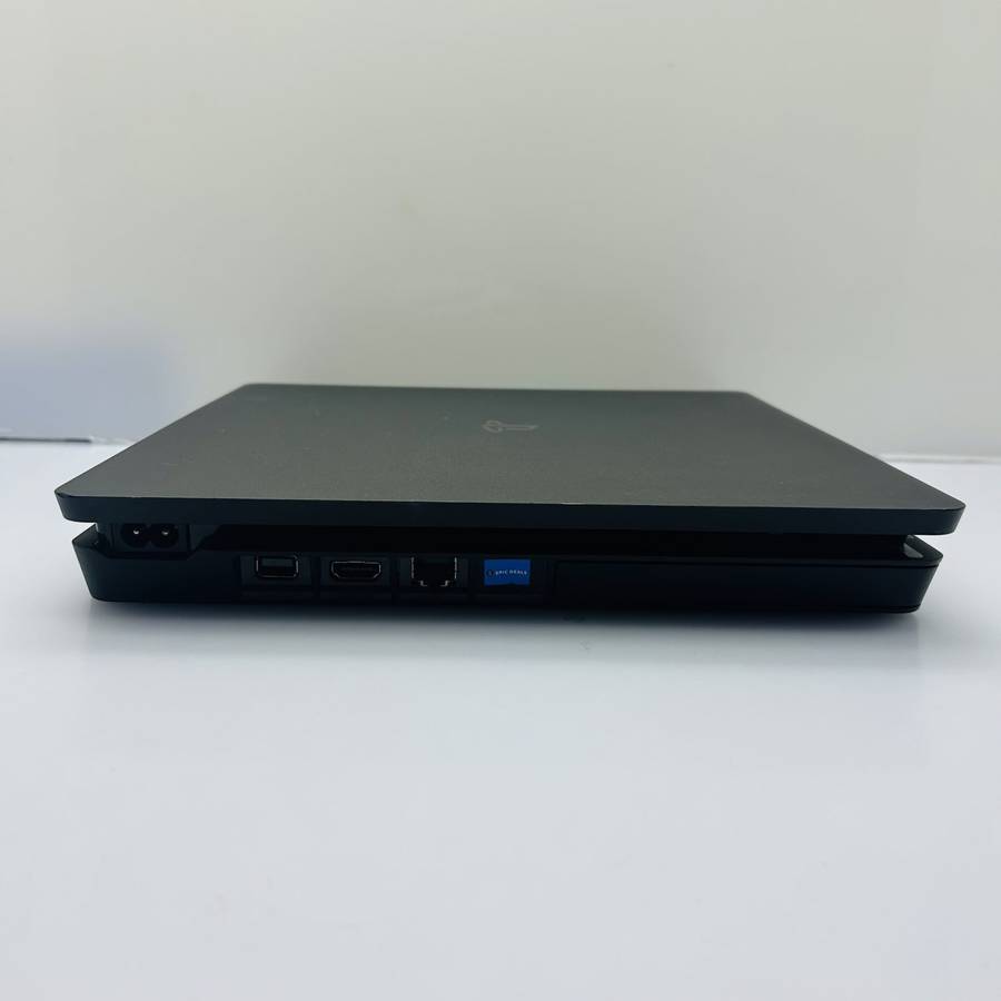 Sony PlayStation 4 Slim 500GB Black + Controller + Power Cable + HDMI Cable (Condition: Good)