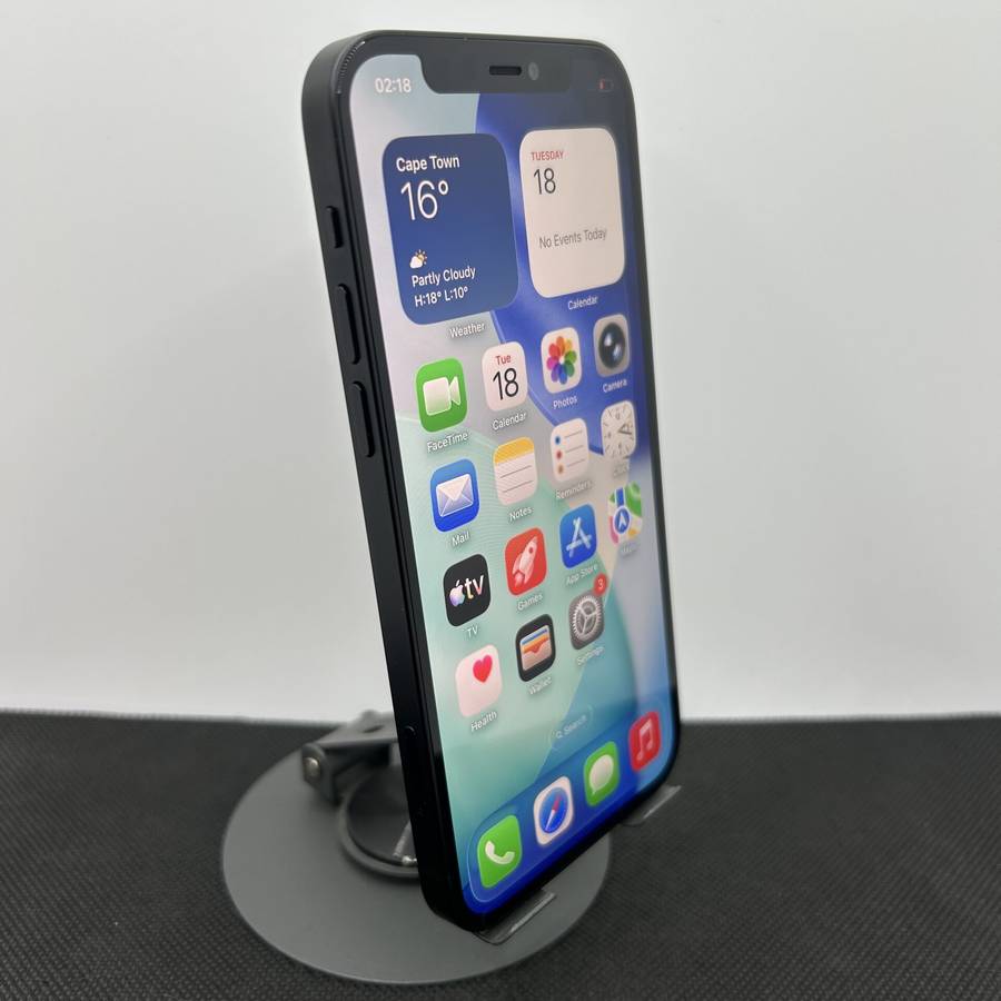 Apple iPhone 12 256GB Black - Face ID Not Working (Condition: Good)