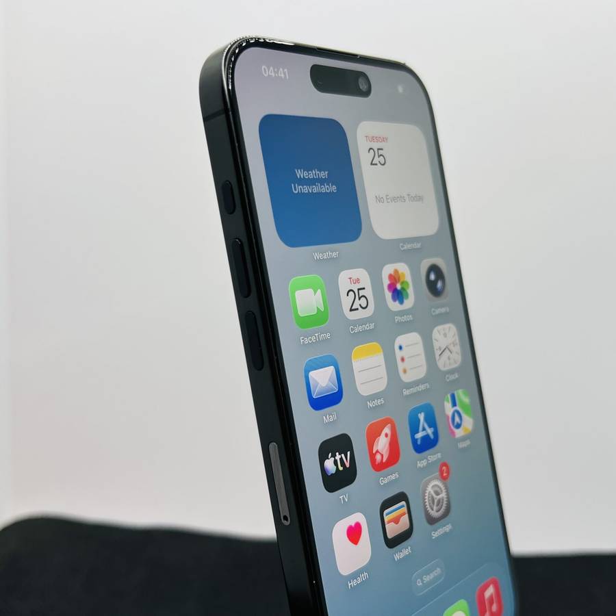 Apple iPhone 15 Pro 128GB Black Titanium - No NFC (Tap To Pay) (Condition: Good)
