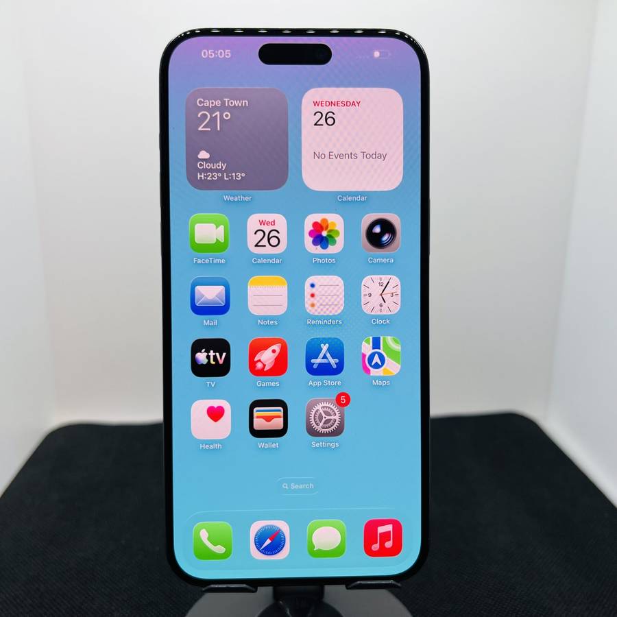 Apple iPhone 15 Pro Max 256GB Blue Titanium - Face ID Not Working (Condition: Good)