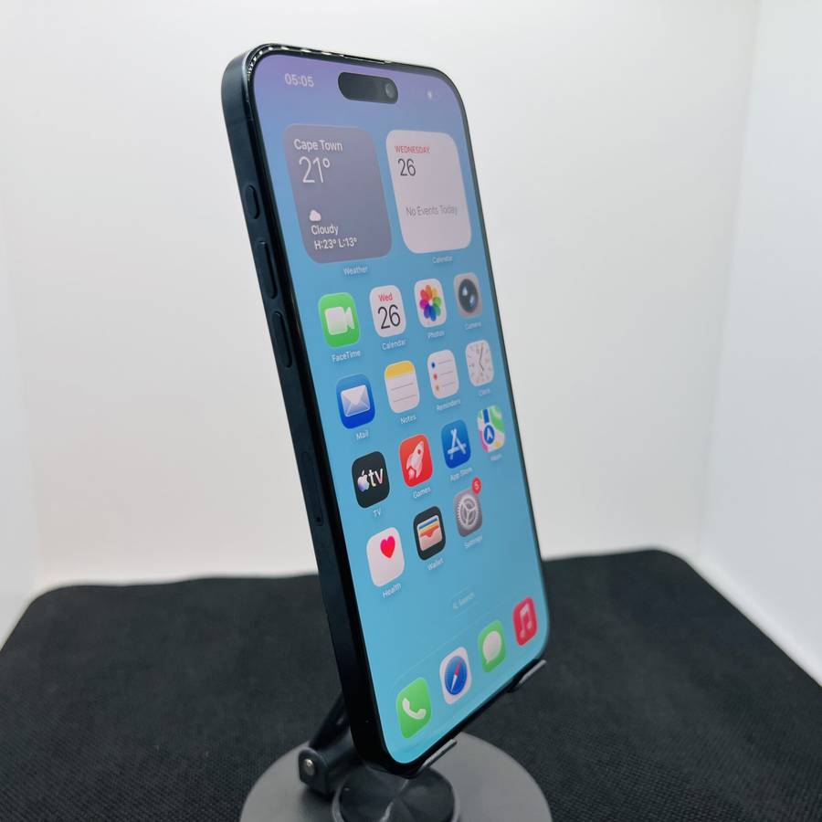 Apple iPhone 15 Pro Max 256GB Blue Titanium - Face ID Not Working (Condition: Good)