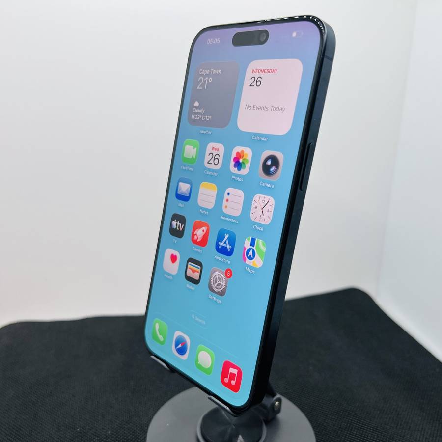 Apple iPhone 15 Pro Max 256GB Blue Titanium - Face ID Not Working (Condition: Good)