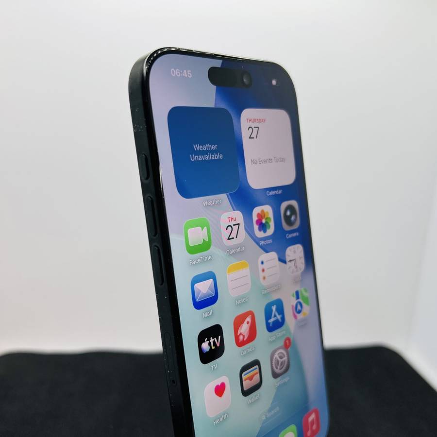 Apple iPhone 16 Pro 128GB Black Titanium (Condition: Good)