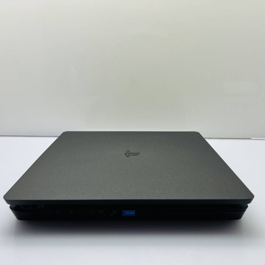 Sony PlayStation 4 Slim 1TB Black + HDMI Cable + Power Cable + 1 Controller (Condition: Good)
