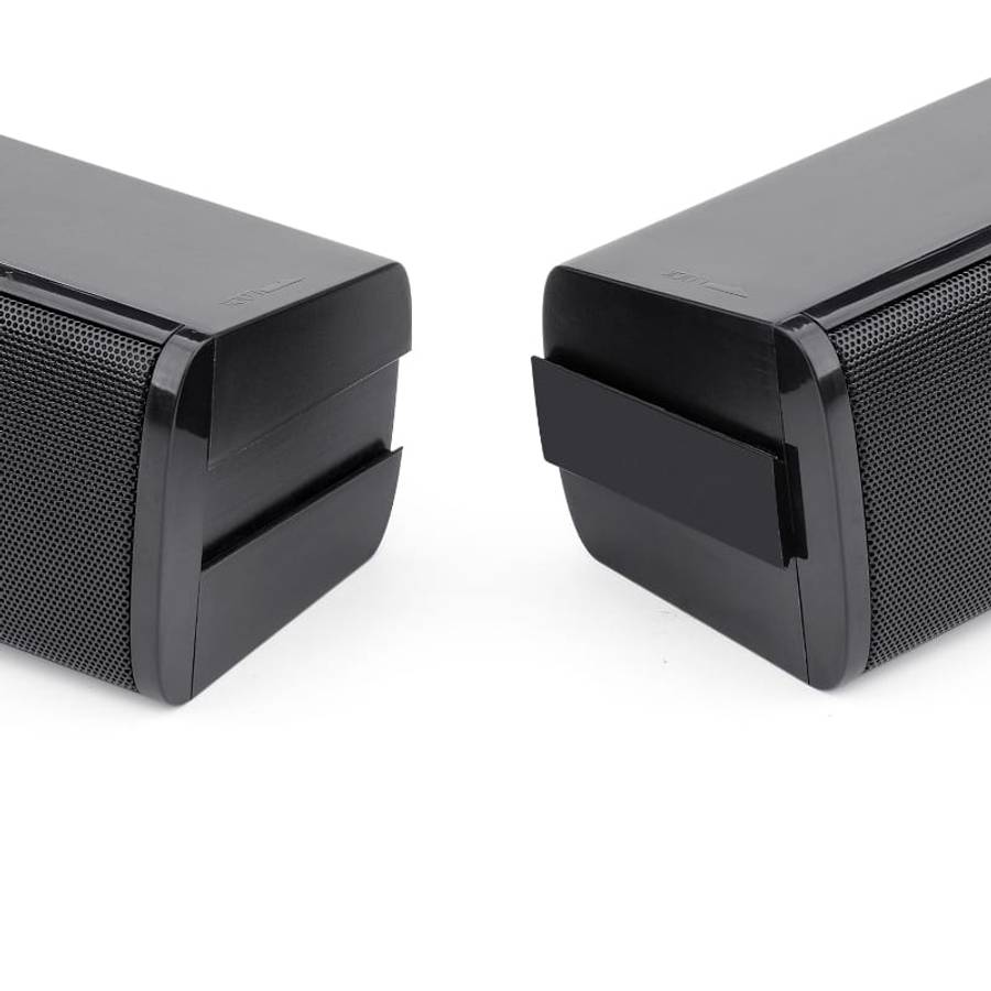 REDRAGON 2.0 Sound Bar ORPHEUS 2x3W 3.5mm RED LED Gaming Speaker - Black