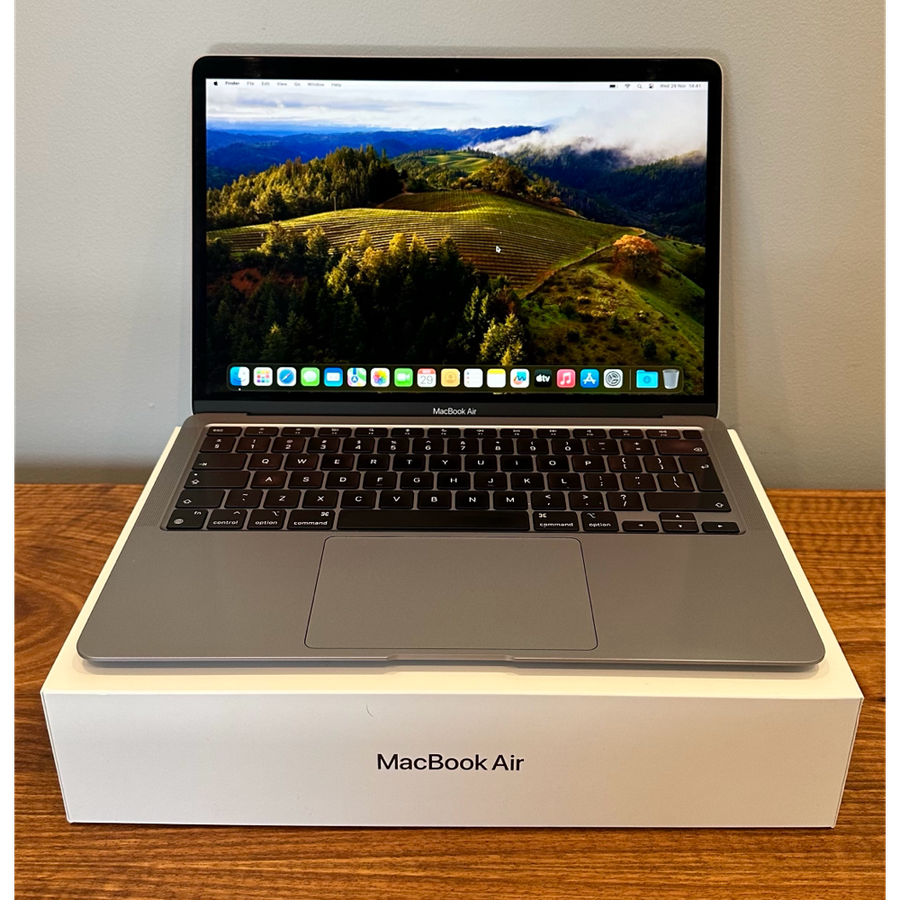 Apple MacBook Air 13-inch | 8GB RAM | 256GB SSD | M1 8 Core CPU & 7 Core GPU | Space Grey - Pre O...