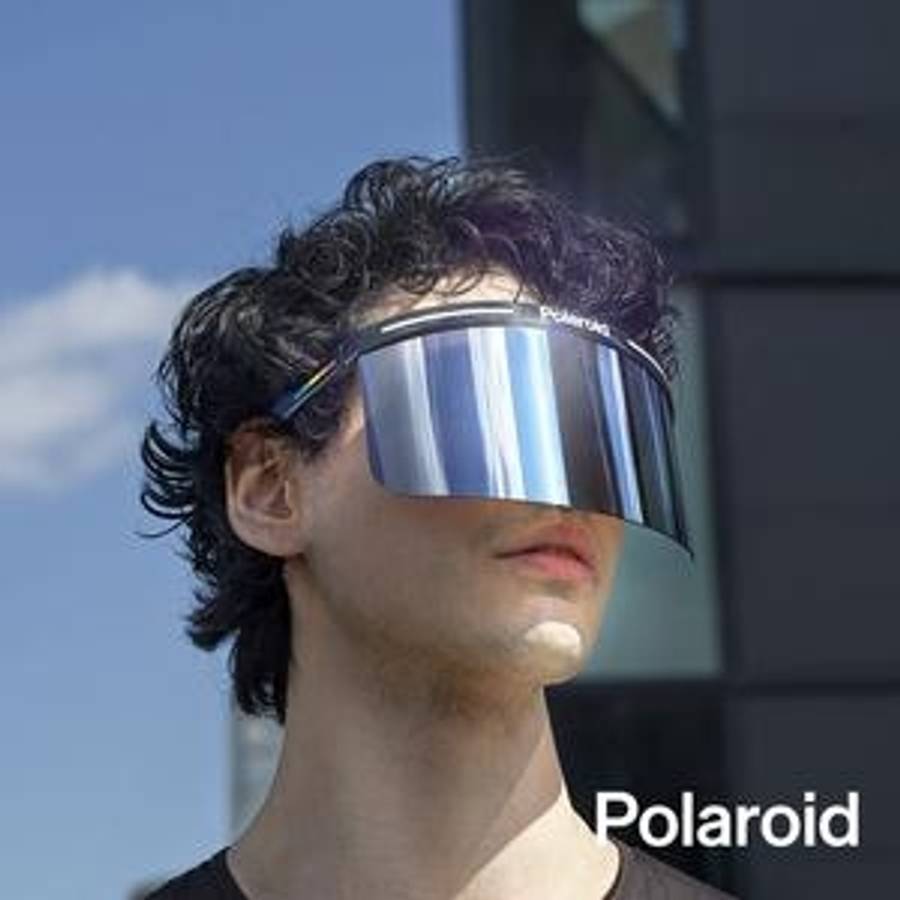 Polaroid Stay Safe Tinted Shield - Made In Italy