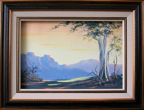 DANE WILLERS Original Oil: Daybreak 4. Gallery Price: R4800.00