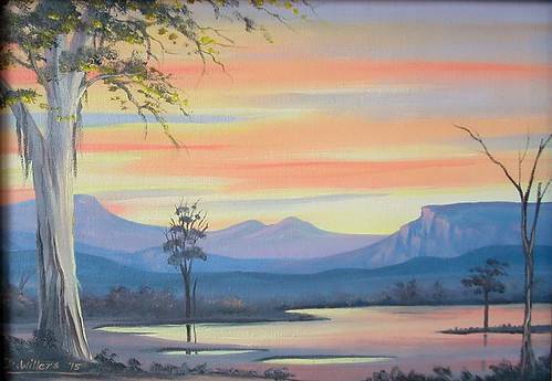 DANE WILLERS Original: Morning Splendour Unframed Canvas Gallery Price: R3700.00