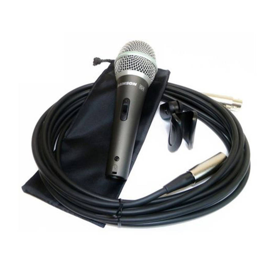 Samson Concert Line Q4 Dynamic Mic