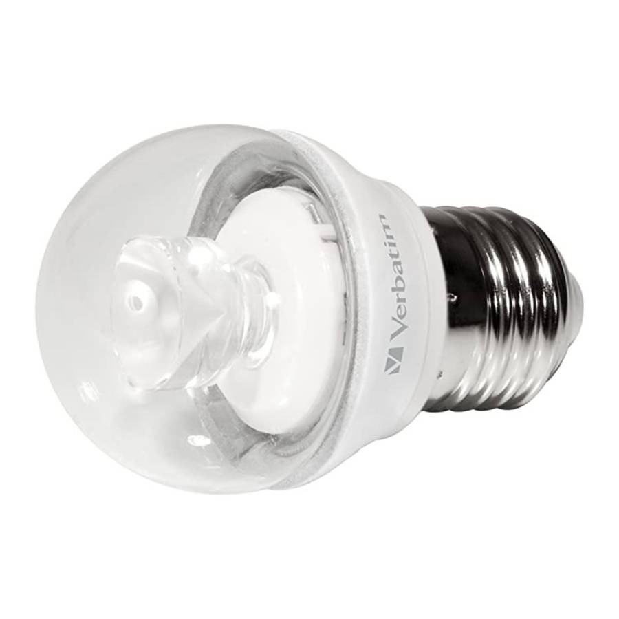 Verbatim LED Mini Globe E27 4.5W 2700K 250lm