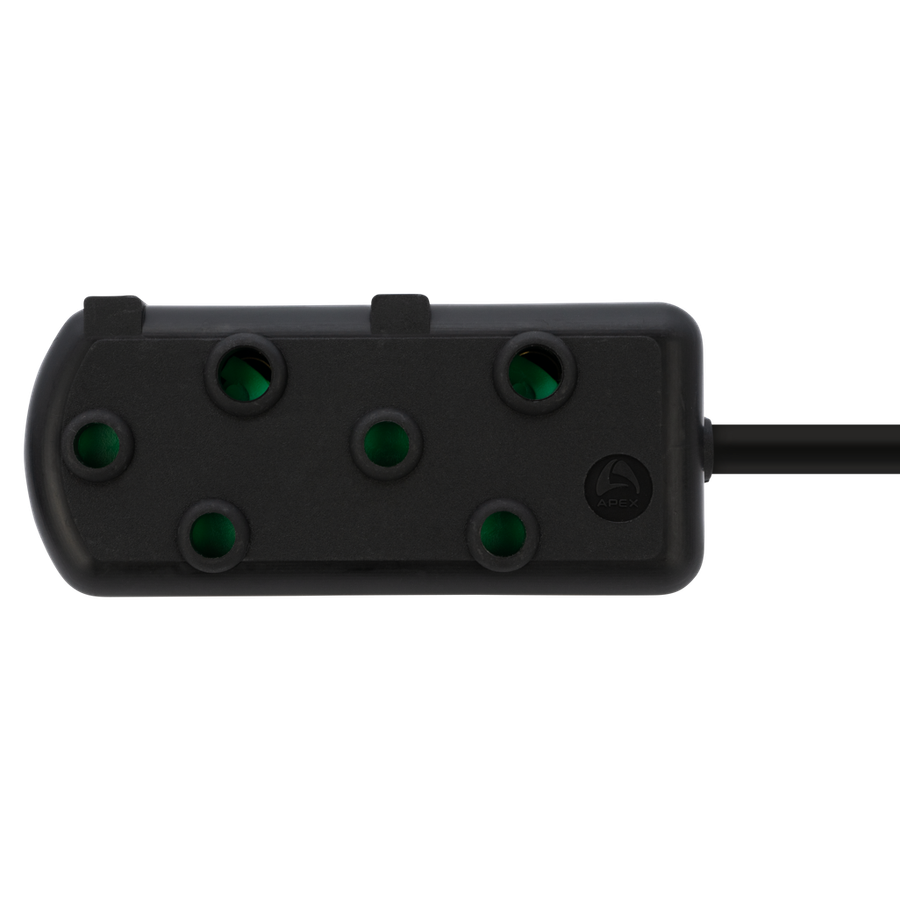 Switched Heavy DUTY Side By Side(SBS) EXTENSION LEAD 20M