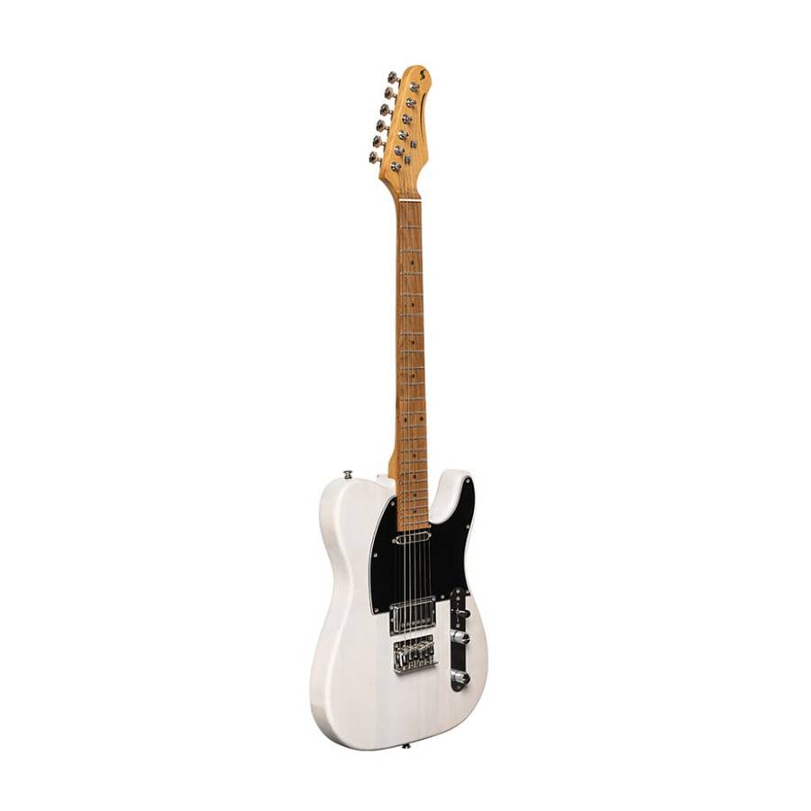 STAGG Electric Guitar/Vintage "T" Series - See Thru White