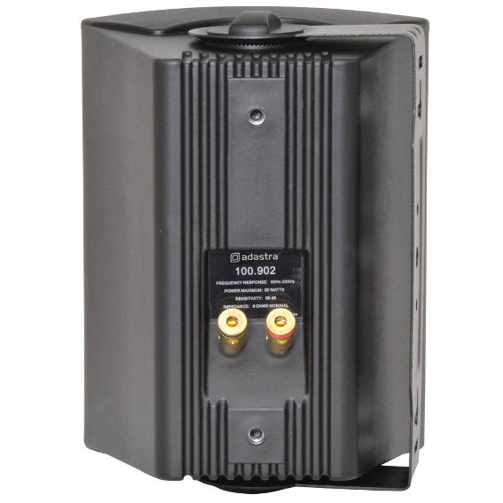 ADASTRA BC4-B PASSIVE WALL MOUNT SPEAKER 4IN BLACK 35W 8 OHM