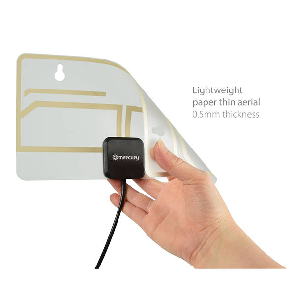 MERCURY - ST25P PAPER-THIN TRANSPARENT HDTV AERIAL