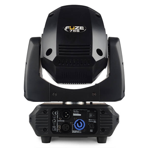 BEAMZ FUZE75S LED MOVING HEAD SPOT 1x 75W [2 IN A FLIGHTCASE]