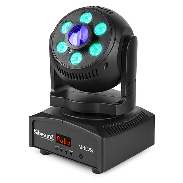 BEAMZ MHL75 LED MOVING HEAD SPOT 1x 30W WASH 6x 8W RGBW