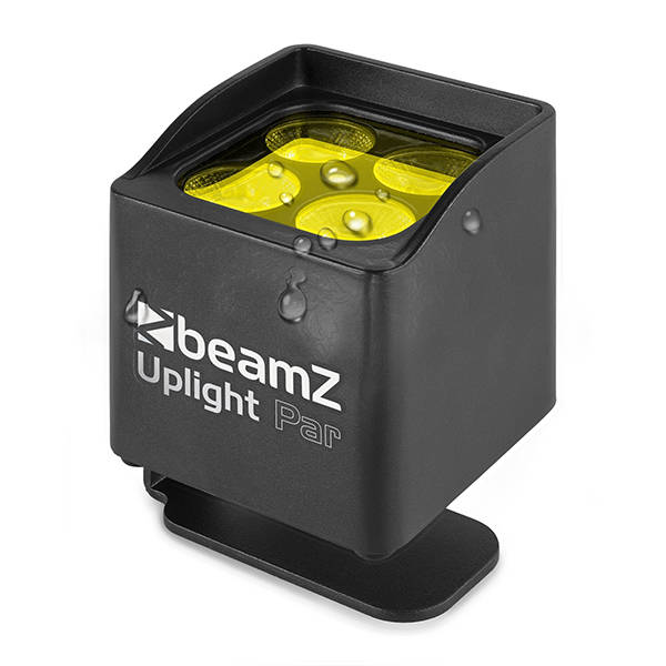 BEAMZ BBP44 LED BATTERY UPLIGHT PAR IP65 4x 4W RGBW