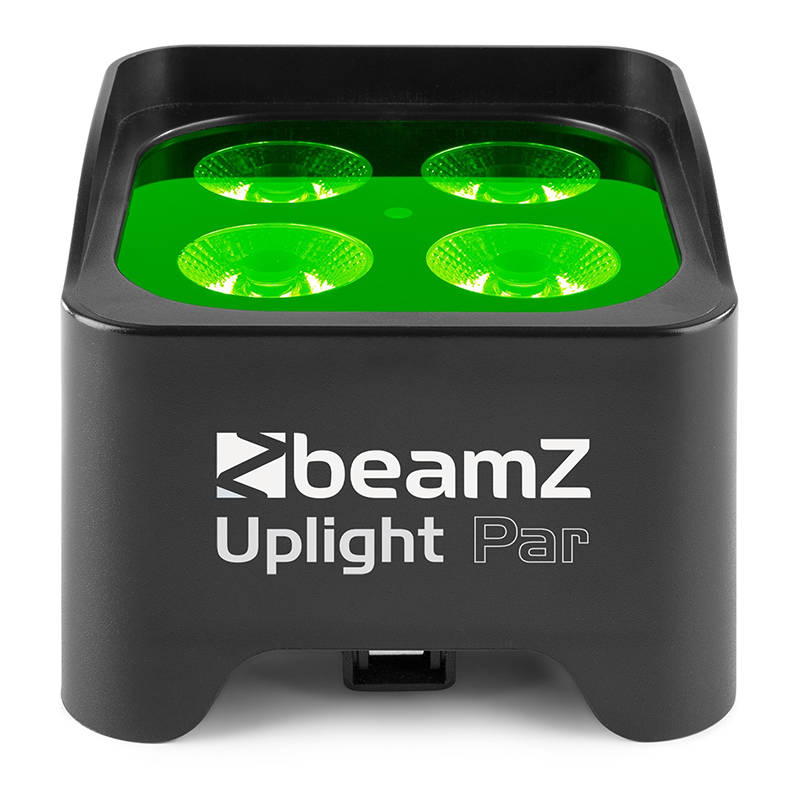 BEAMZ BBP90 LED BATTERY UPLIGHT PAR IP20 4x 4W RGBUV