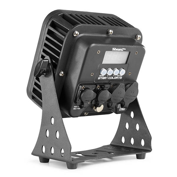 BEAMZPRO STARCOLOR72 LED FLOOD LIGHT IP65 9x 8W RGBW