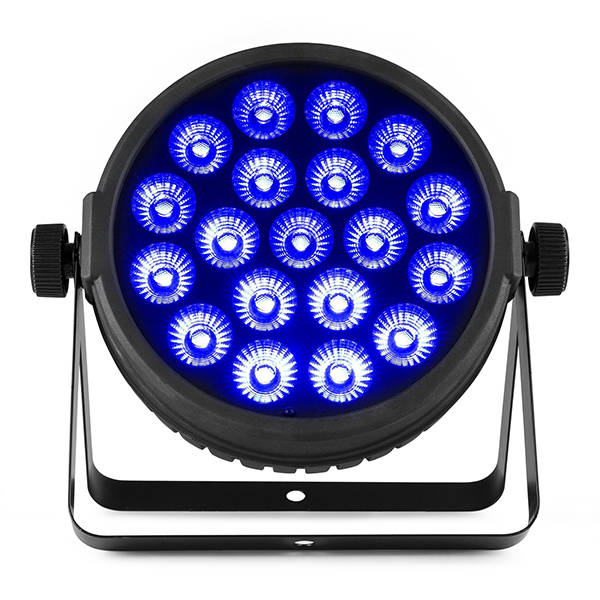 BEAMZ BT410 LED FLAT PAR IP20 19x 10W RGBW