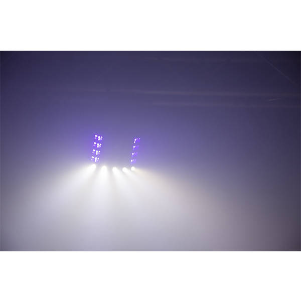 BEAMZ LED GOBO DERBY WITH UV AND STROBE 5x 3W LED 16x 3W RGBAWUV