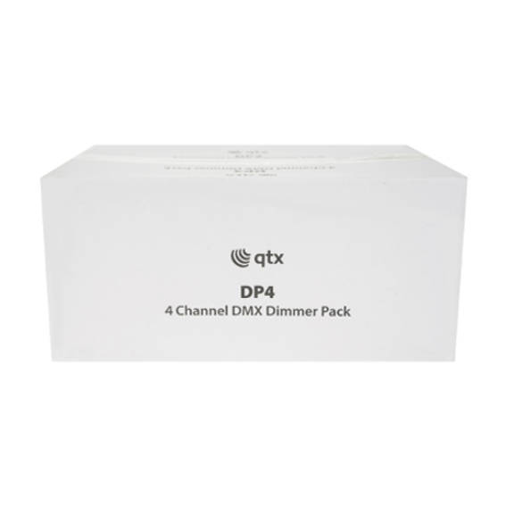 QTX DP4 DMX DIMMER PACK 4 CHANNEL