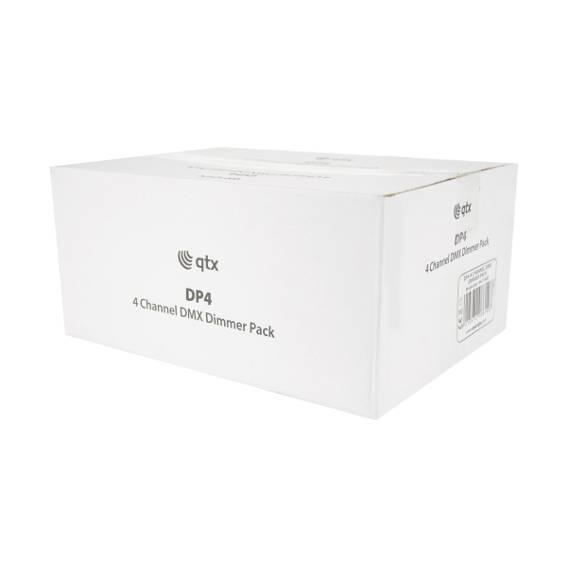 QTX DP4 DMX DIMMER PACK 4 CHANNEL