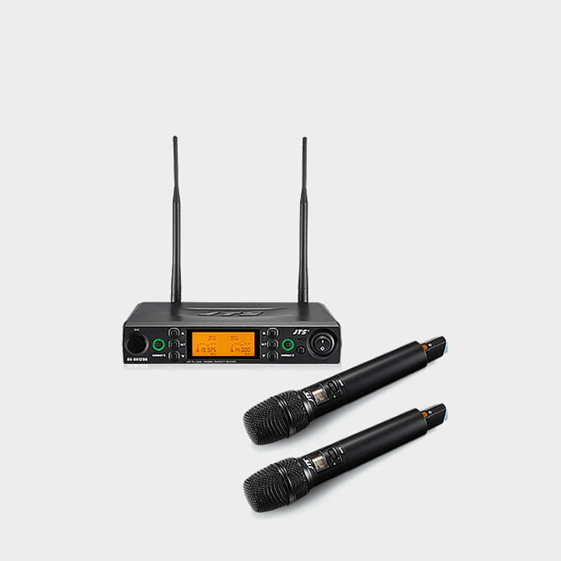 JTS RU-850LTB+CM-501 REPLACEMENT LAPEL MICROPHONE DIVERSITY UHF 614-650Mhz