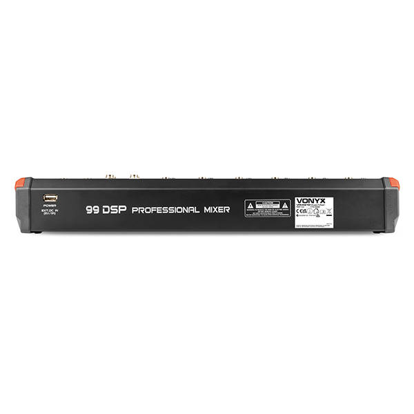 VONYX - VM-KG10 10CH MUSIC MIXER BT/MP3/USB/DSP RECORD