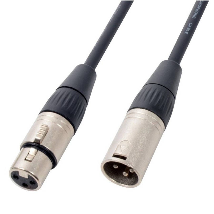 PDC CX100-12 DMX LEAD XLR MALE  - XLR FEMALE 12M