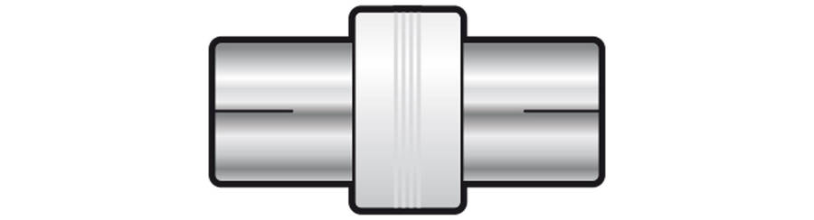 TVA ADAPTOR RF FEMALE TO RF FEMALE