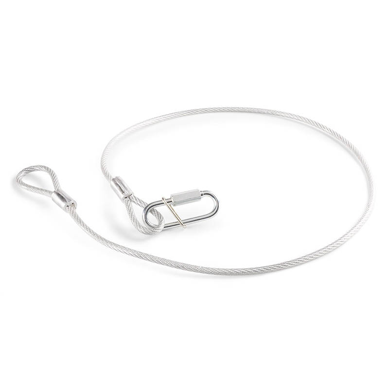 BEAMZ SAF65 SAFETY CABLE 95CM X 5MM 65KG