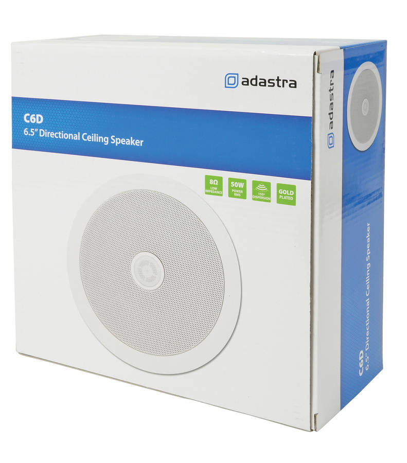 ADASTRA - C6D CEILING SPEAKER WITH DIRECTIONAL TWEETER