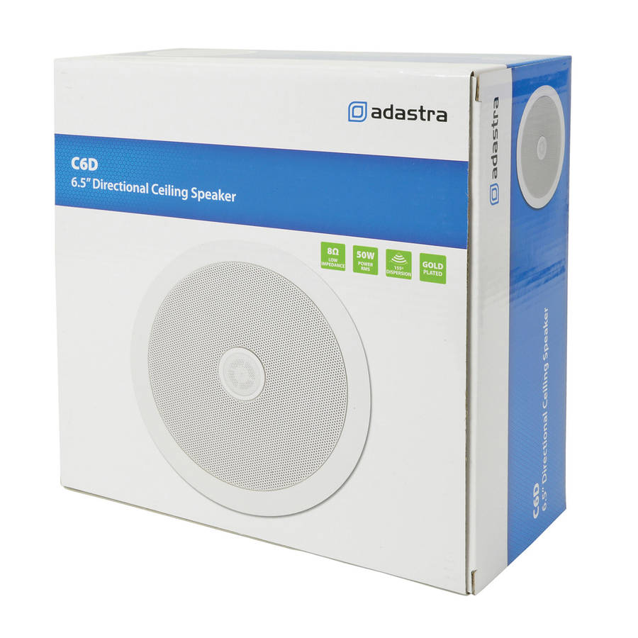 ADASTRA - C6D CEILING SPEAKER WITH DIRECTIONAL TWEETER