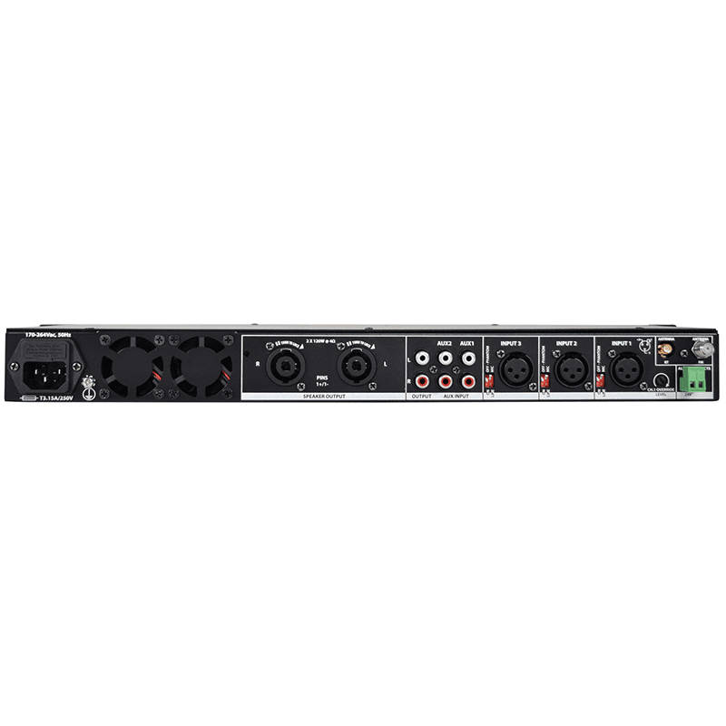 ADASTRA - MM240 1U STEREO PA MIXER-AMPLIFIER USB/BT/FM 4ohm 2 x 120W