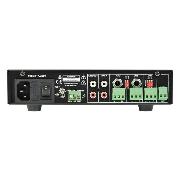 ADASTRA UA90 100V MIXER AMPLIFIER 90W
