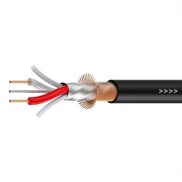 Roxtone - 100M DMX CABLE HQ BLACK