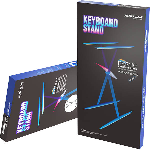 Roxtone - KEYBOARD STAND SINGLE BRACE
