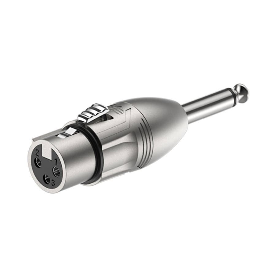 ROXTONE ADAPTOR 6.3mm MONO MALE TO XLR FEMALE