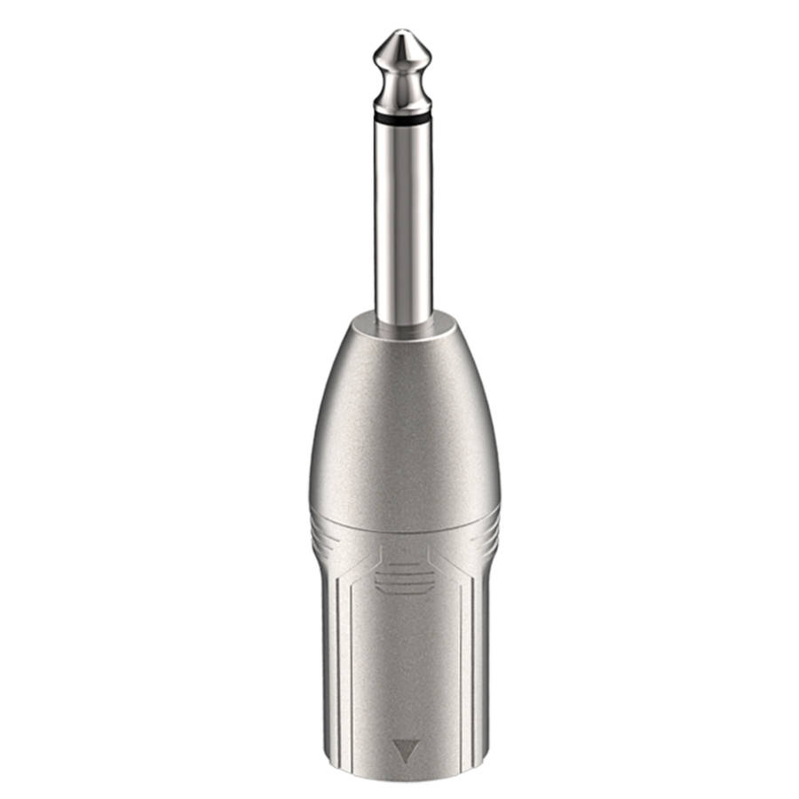 ROXTONE ADAPTOR XLR MALE TO 6.3mm MONO MALE